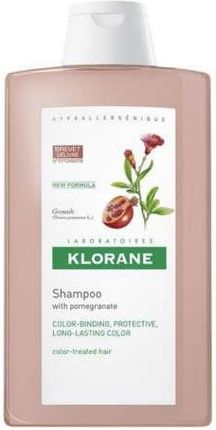 klorane szampon na bazie wyciągu z granatu