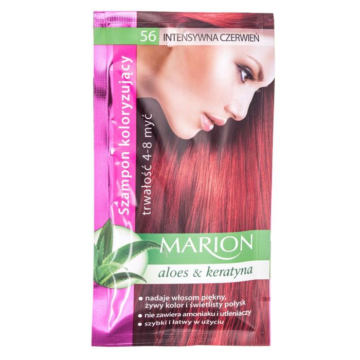 szampon koloryzujący marion na siwe włosy