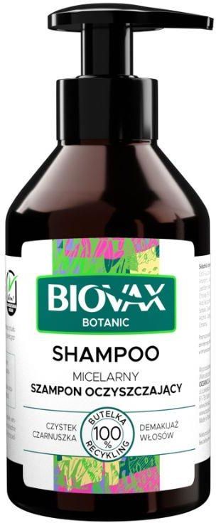 biovax szampon micelarny oczyszczający