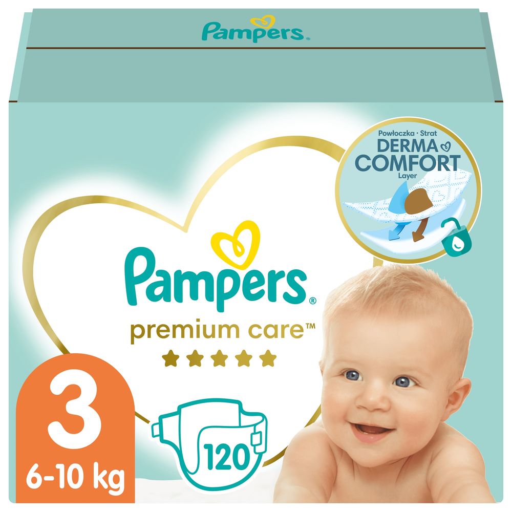 pampers premium care niemowle