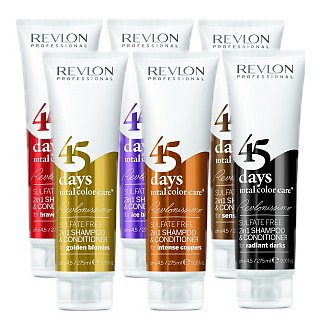 revlon 45 days szampon i odżywka 2w1 odświeżenie koloru 275ml