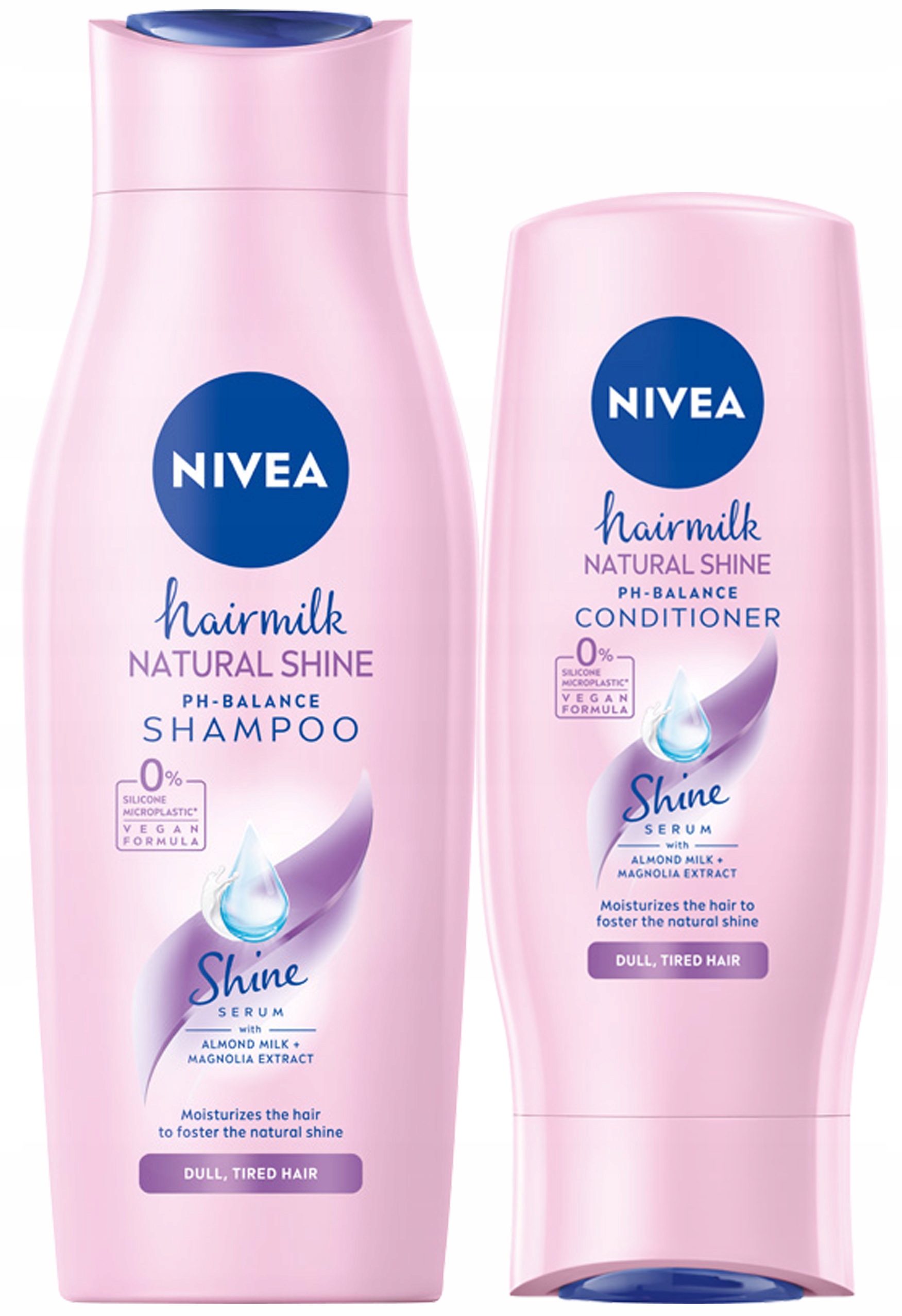 mleczny szampon wyzwalający blask nivea hairmilk shine