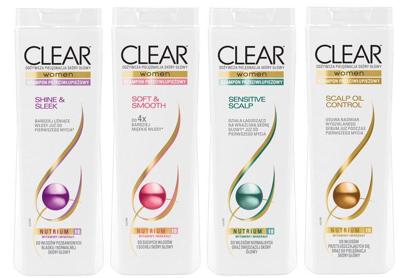 clear women szampon do włosów sensitive scalp