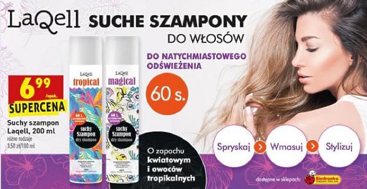 laqell magical suchy szampon opinie