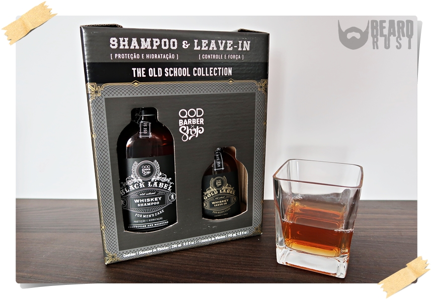 qod barber shop szampon i odżywka whiskey