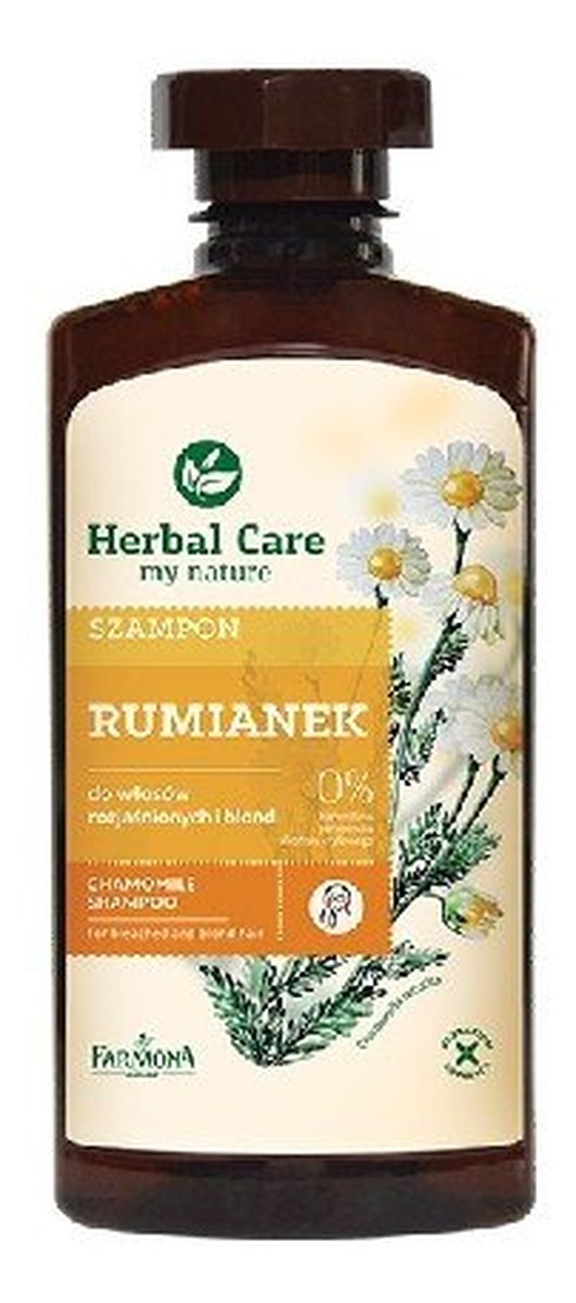 herbal care szampon rumianek kwc