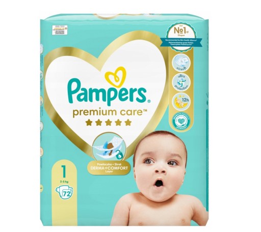 pieluchy pampers premium box