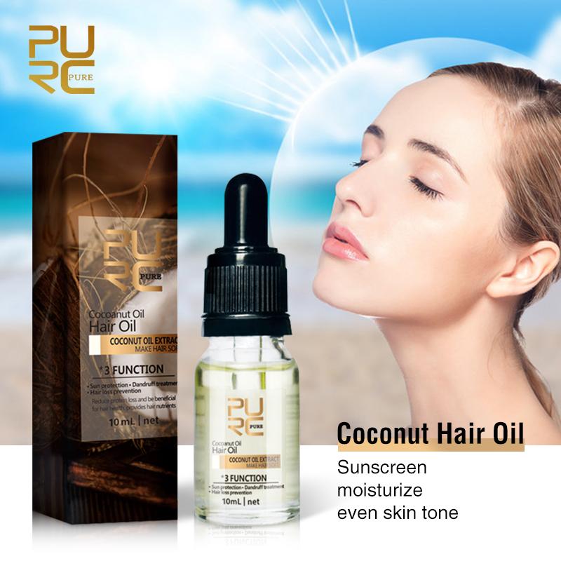 olejek do ochrony włosów przed słońcem kokosowy