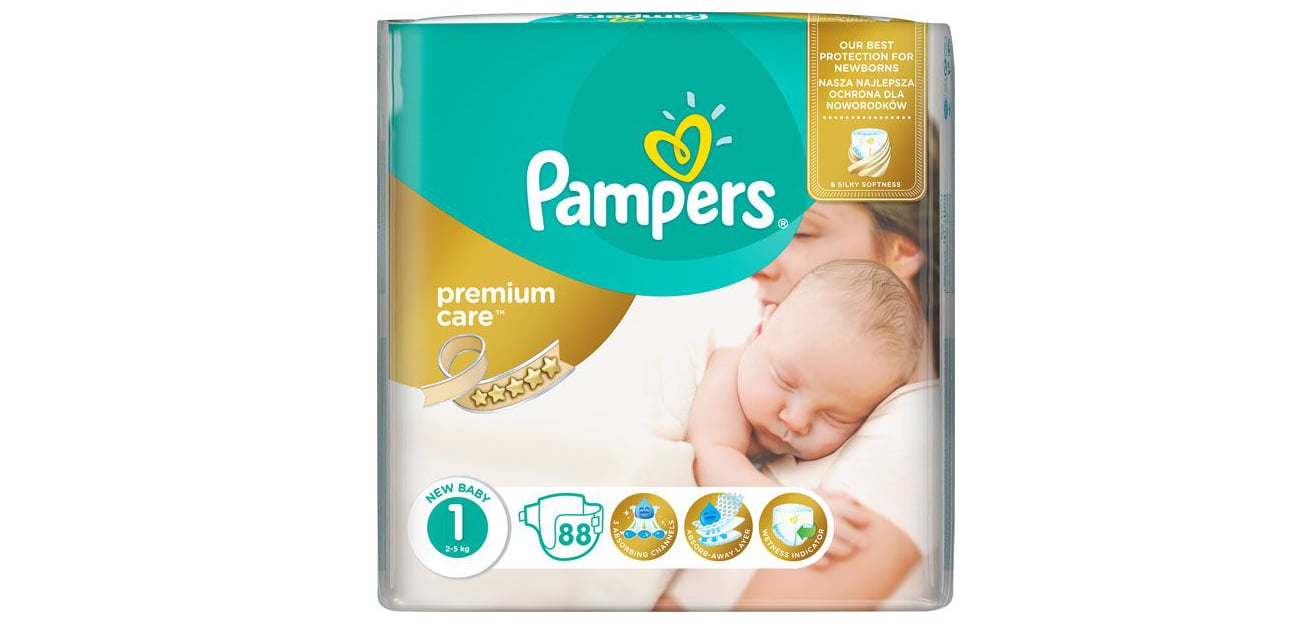 pampers new baby 2 mini 3-6kg