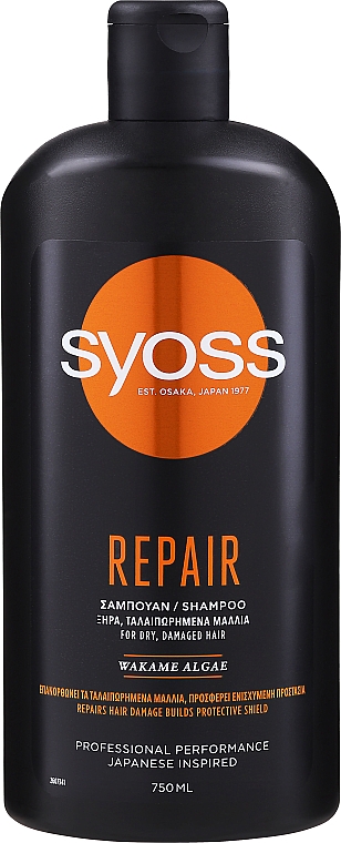 syoss szampon repair opinie