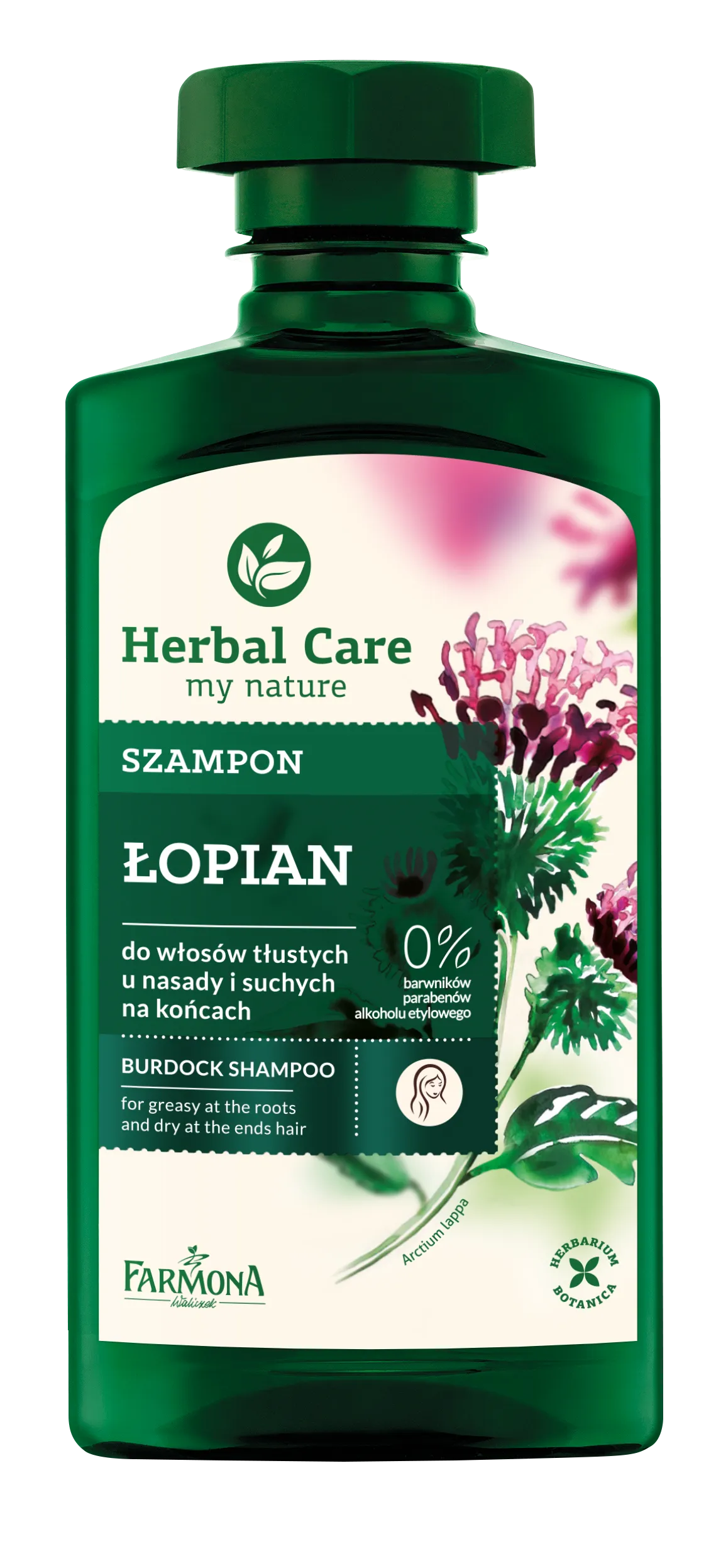 herbal care szampon łopianowy