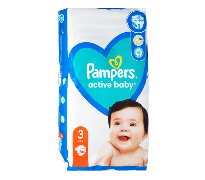 pampers s3 active baby dry maxi