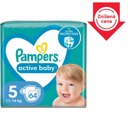 tesco pampers active baby 5