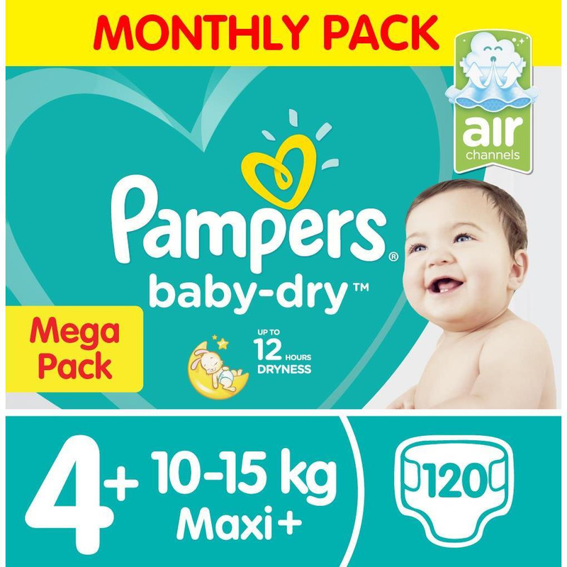 pampers 4 jaka waga