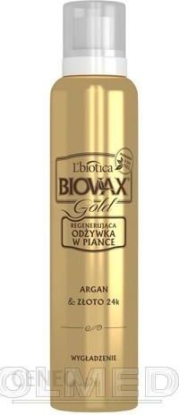 lbiotica biovax gold odżywka do włosów