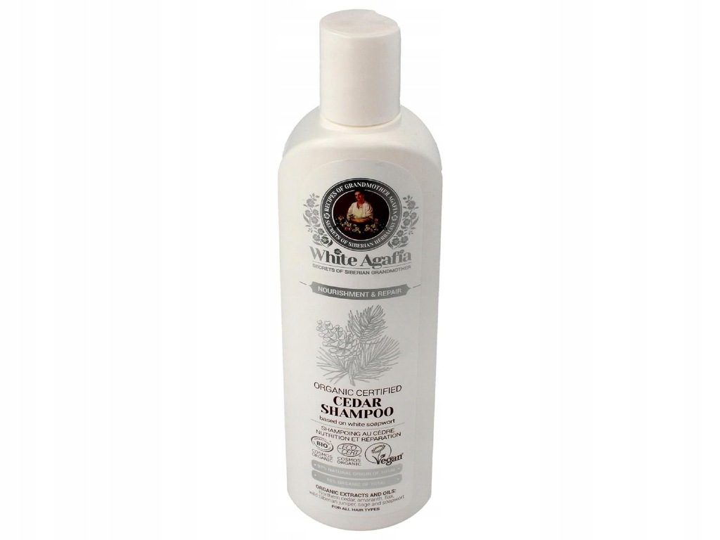 szampon cedrowy white agafia