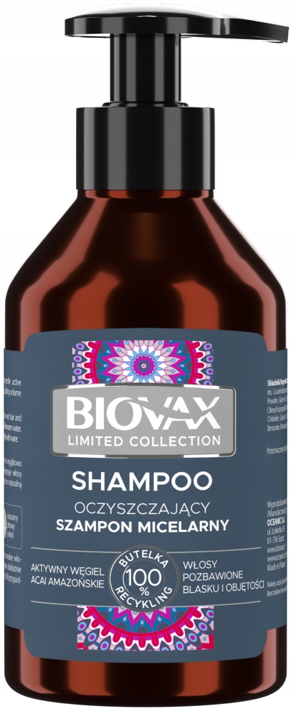biovax szampon micelarny wlosy osłabione