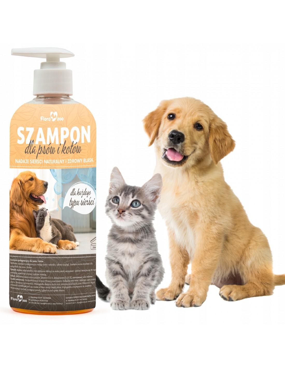 czy szampon dla kotów nadaje sie dla psa