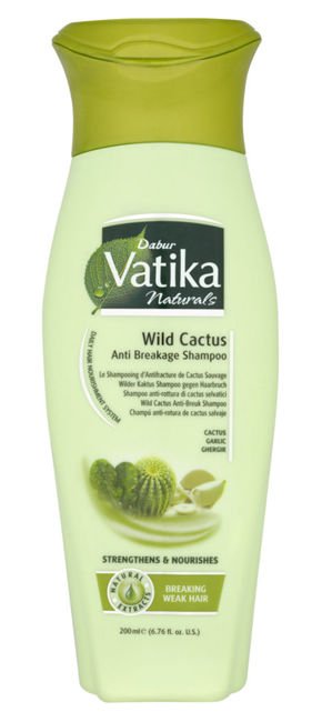 dabur vatika szampon do włosów dziki kaktus z czosnkiem