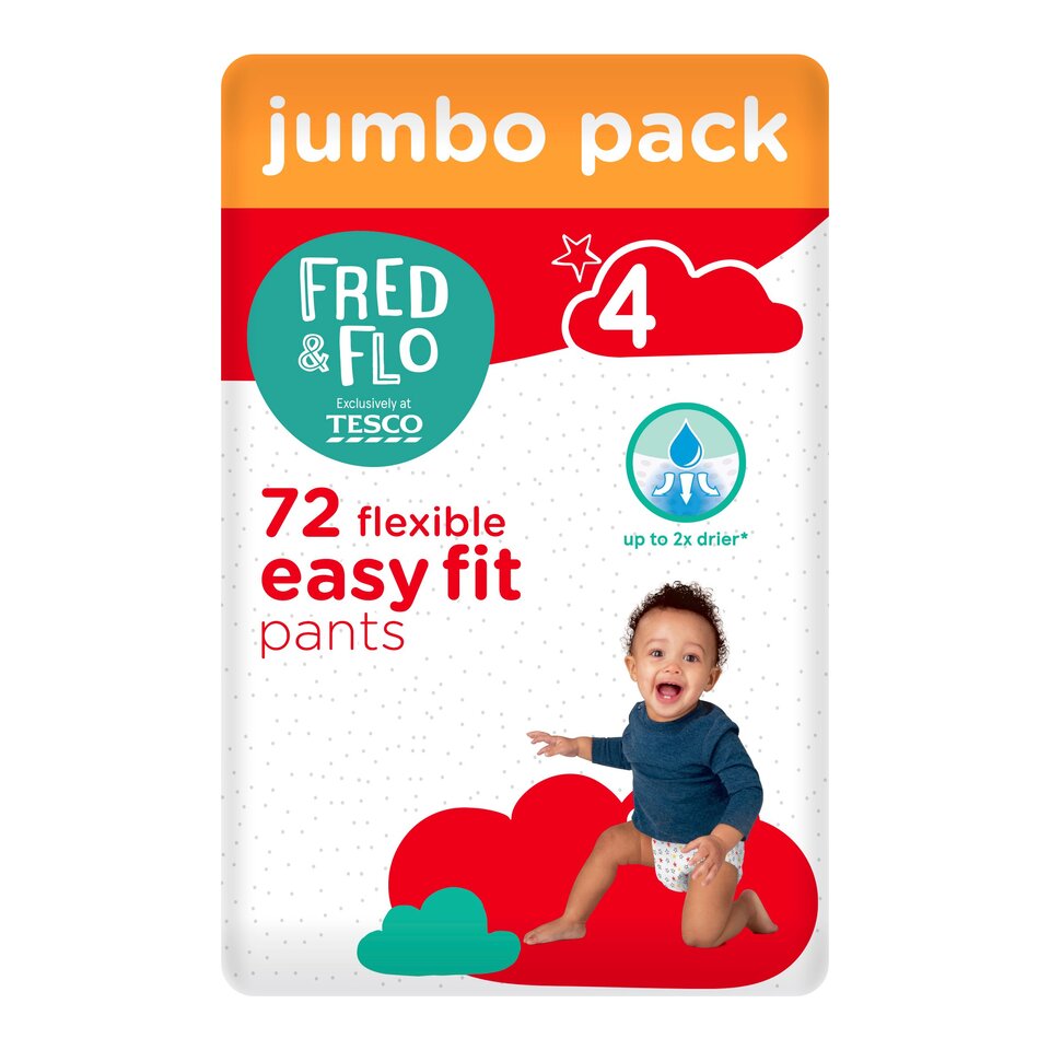 pampers pants fred & flo 4
