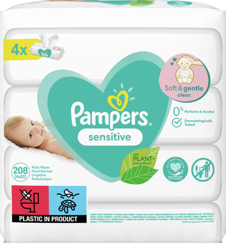 chusteczki nawilżane typu pampers