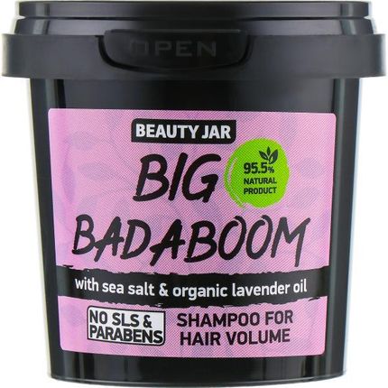 Beauty Jar „Big Badaboom” - szampon zwiększający objętość włosów 150g