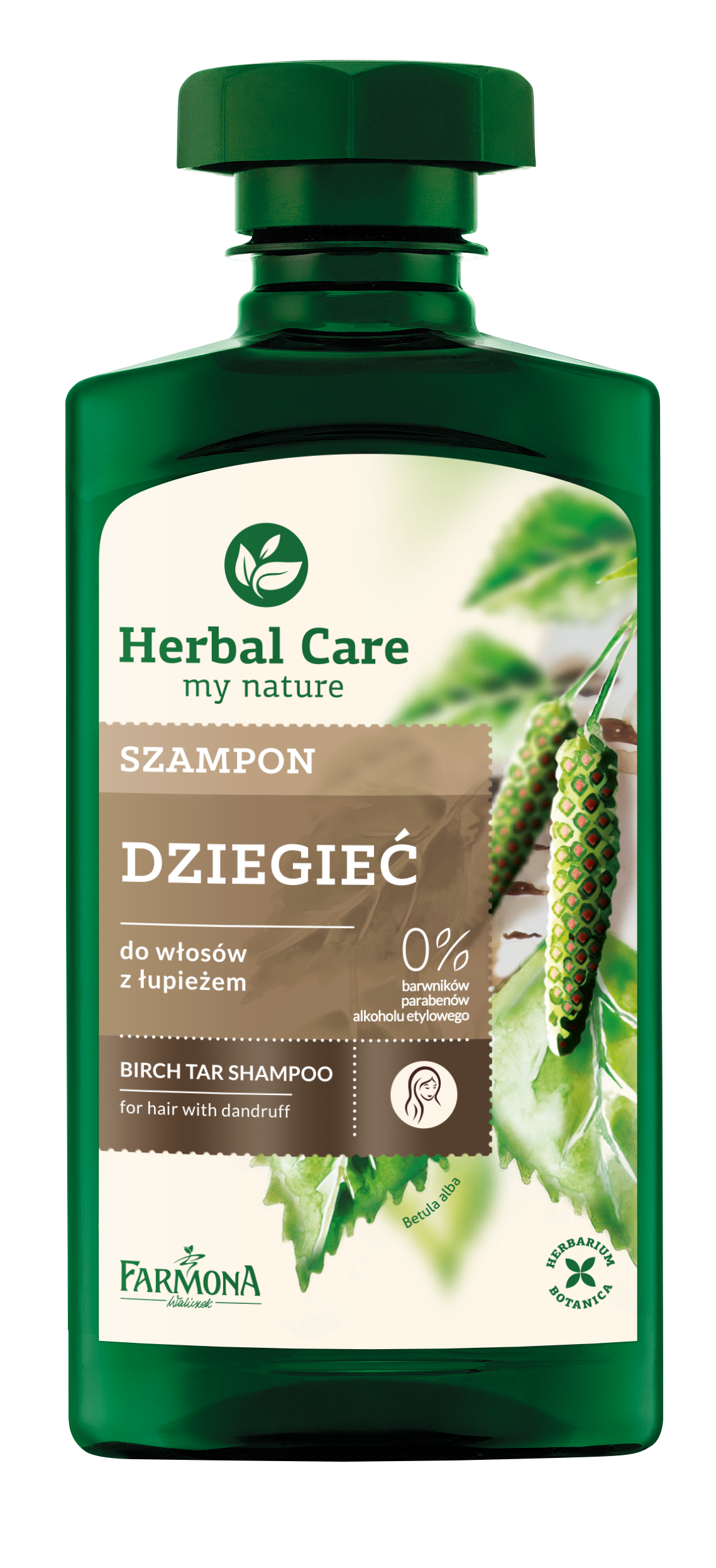 szampon dziegieć herbal care