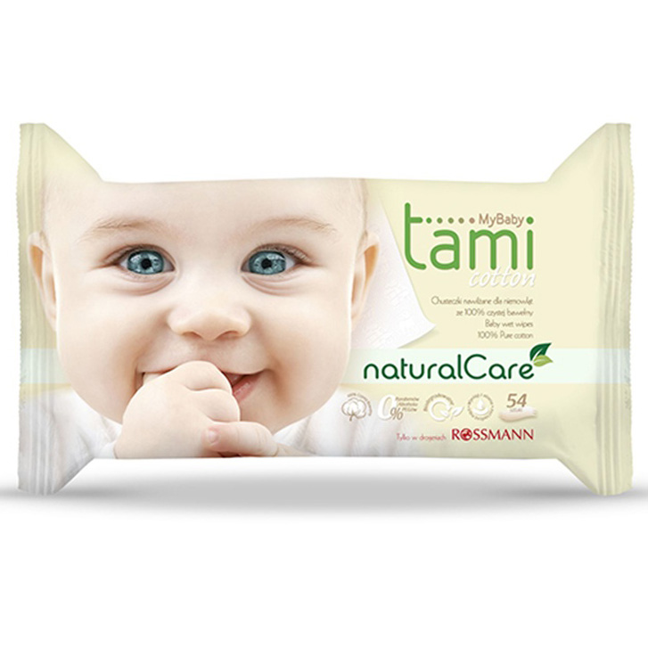 chusteczki nawilżane tami cotton natural care