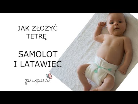 jak zakładać zwykla pieluchy tetrowe