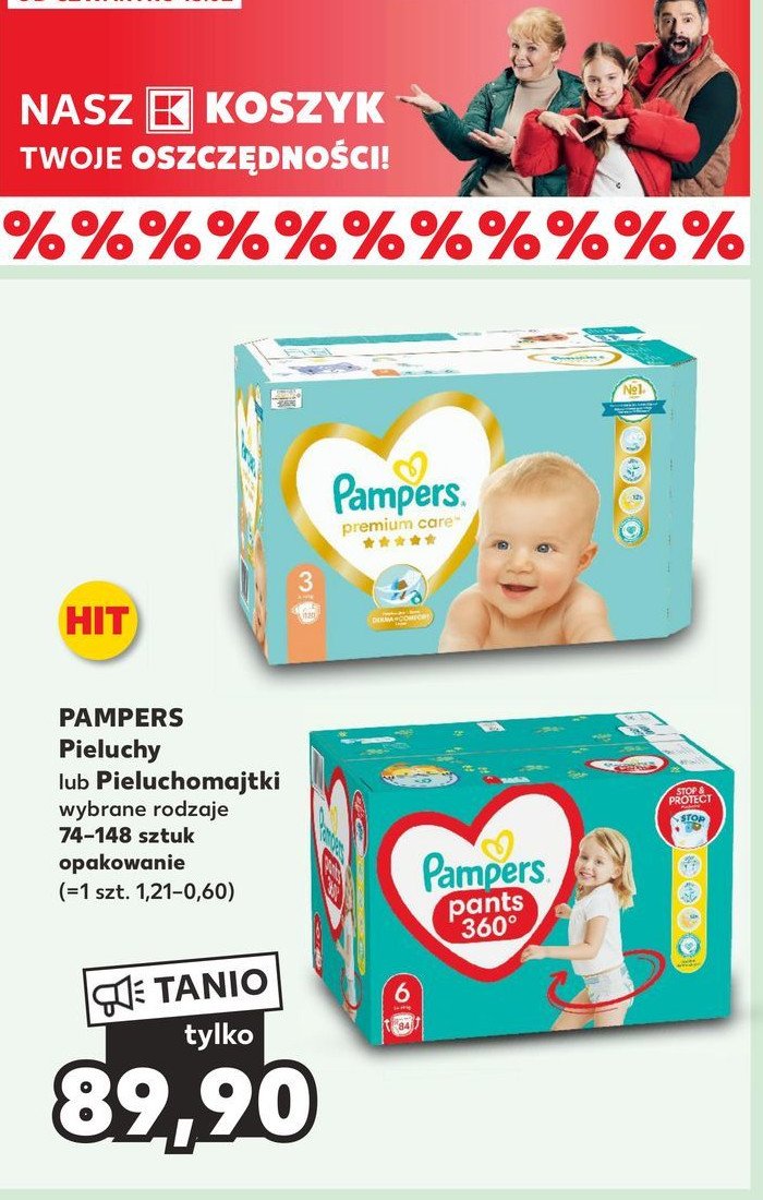 pieluchy pampers 3 promocja