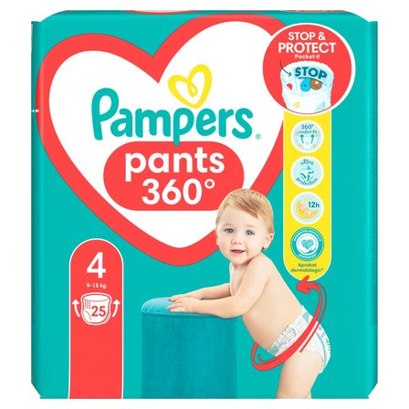 pampers 4 25 szt