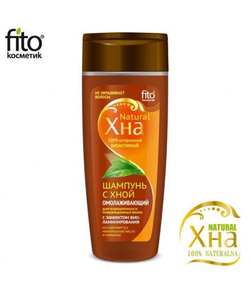 bioaktywny szampon z henną odmłodzenie dla włosów farbowanych opinie