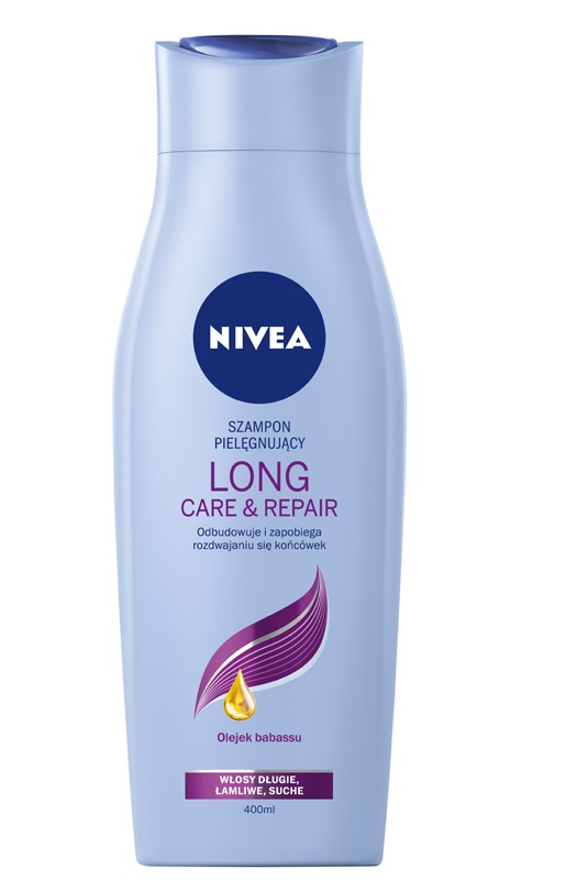 nivea long repair szampon rossmann