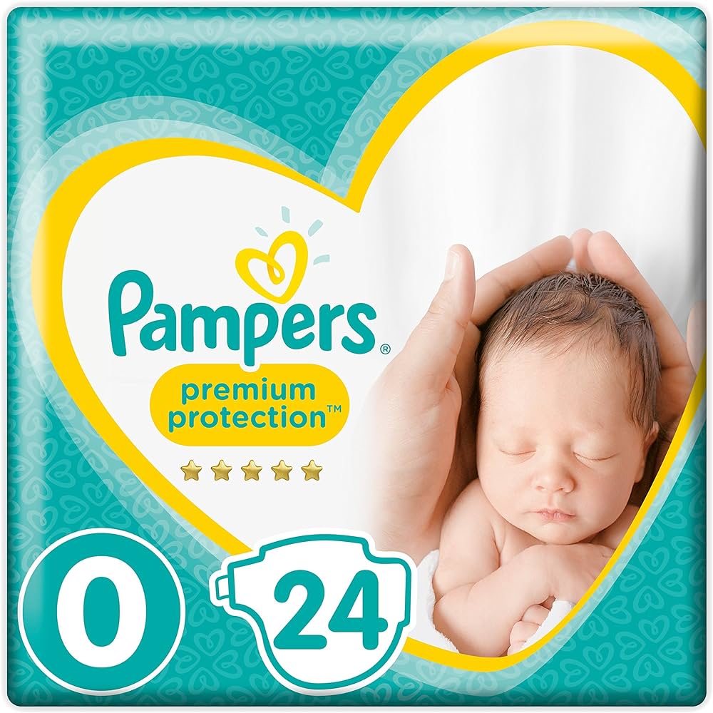 pampers size 0 nappies