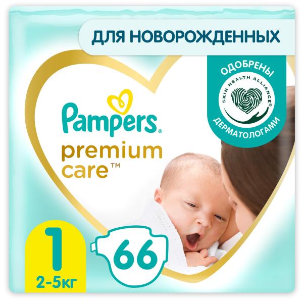 pampers premium care 1 66 szt