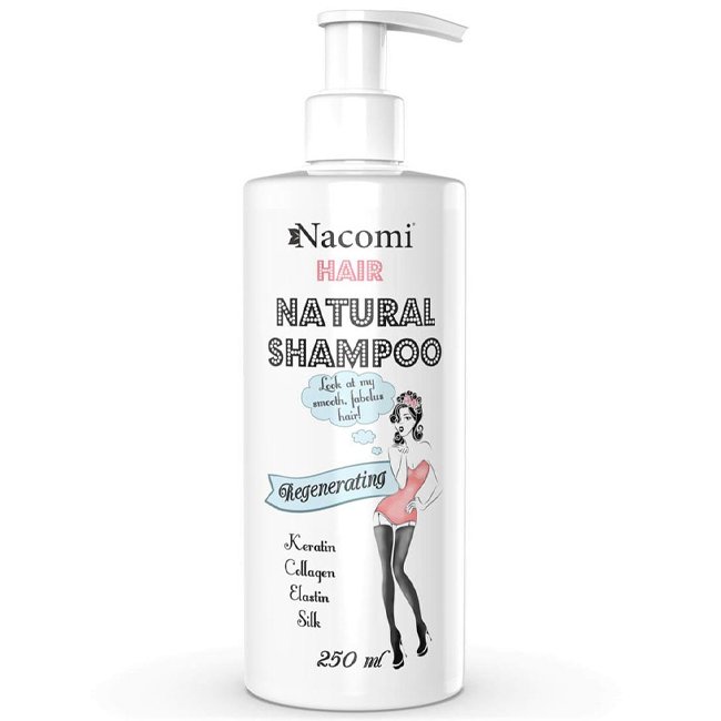 nacomi hair regenerujący szampon do włosów cienkich słabych