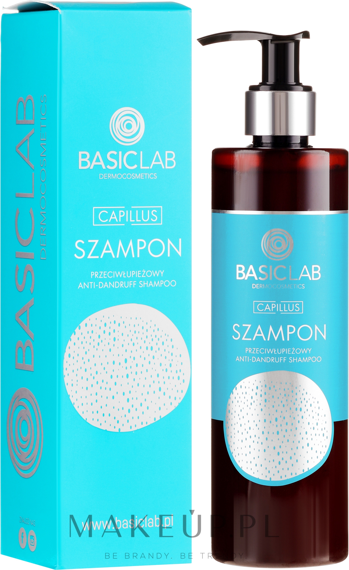 basiclab dermocosmetics capillus szampon przeciwłupieżowy