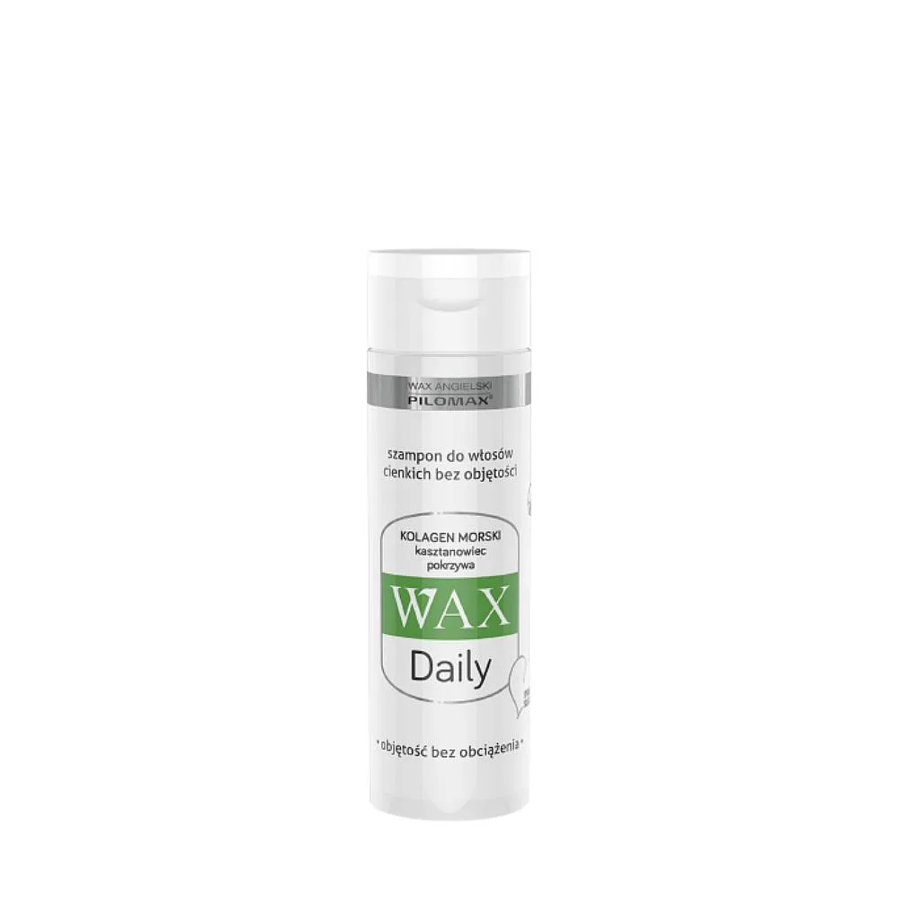 wax angielski pilomax daily wax szampon do włosów cienkich