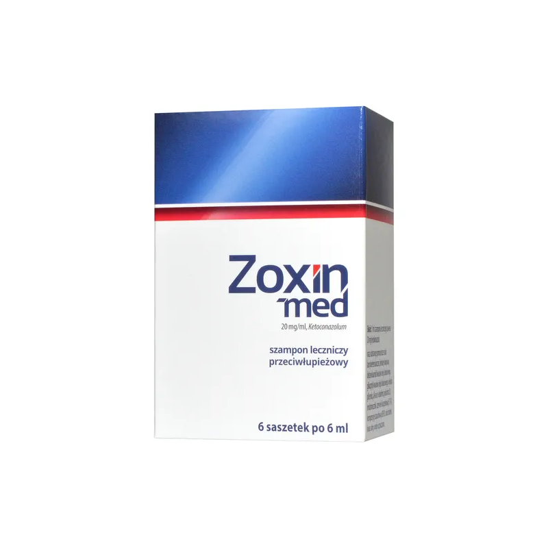 zoxin-med 20 mg ml szampon leczniczy przeciwłupieżowy 6 ml