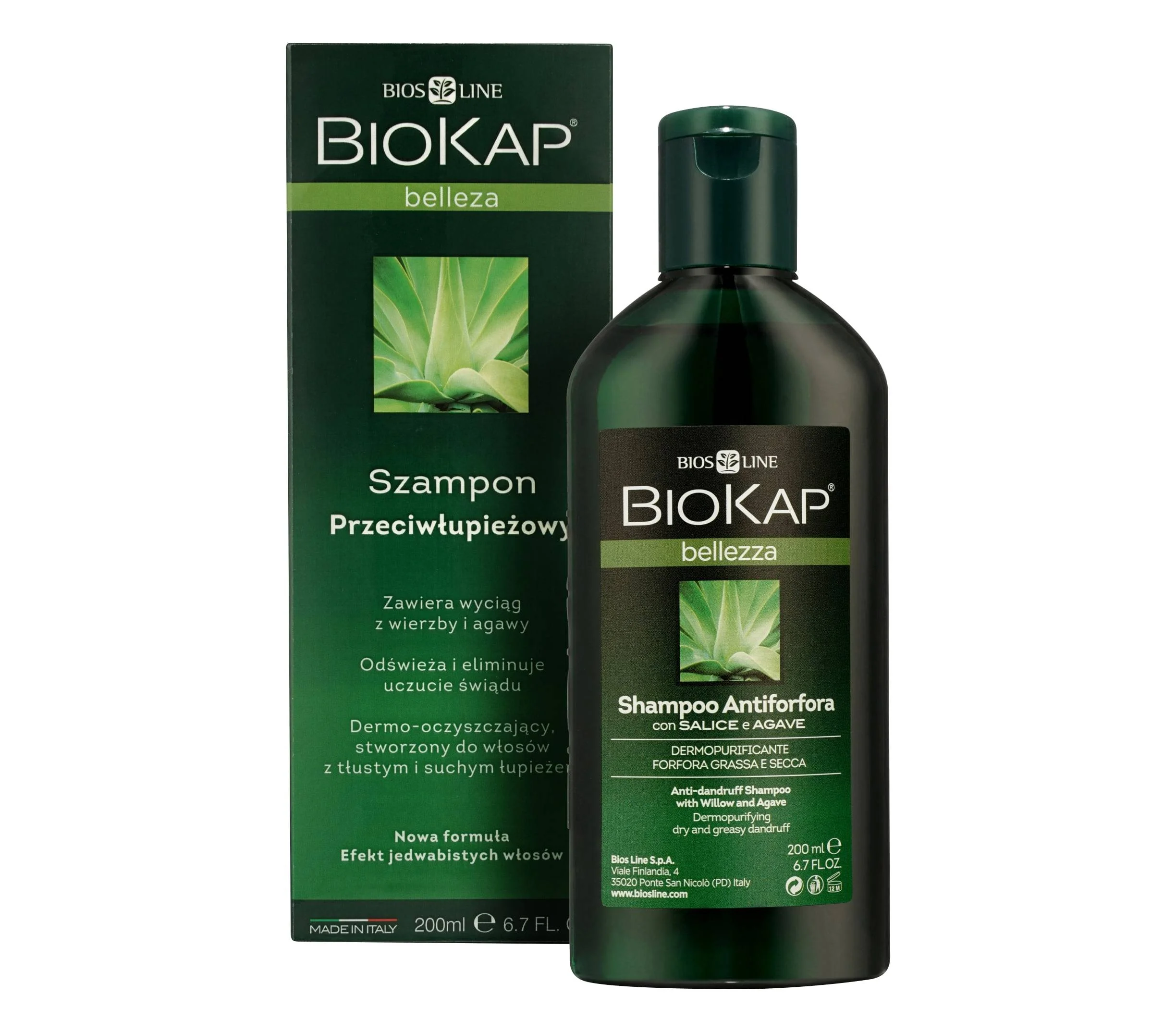 szampon do włosów biokap rinforzante