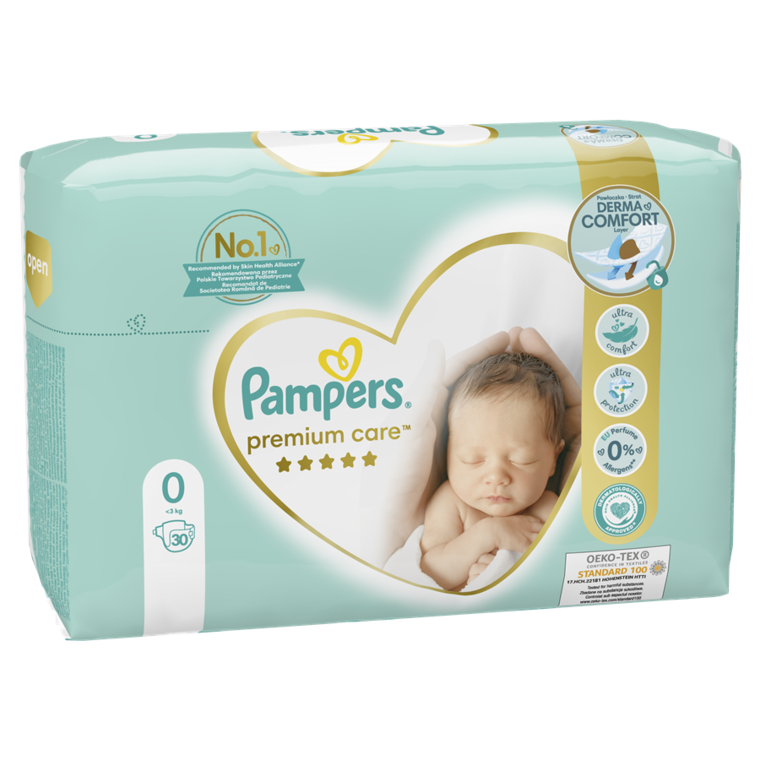 pampers premium care jak widac ze pielucha zasikana