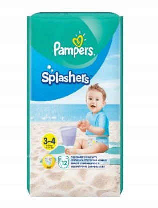 pieluchy pampers ile wody