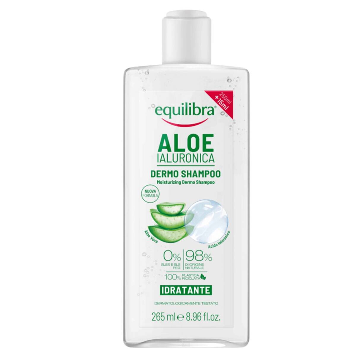 equilibra szampon aloesowy do włosów 250 ml