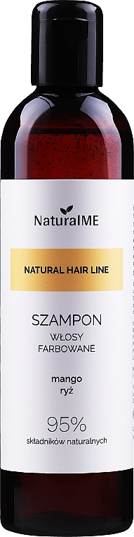 naturalme szampon do włosów farbowanych