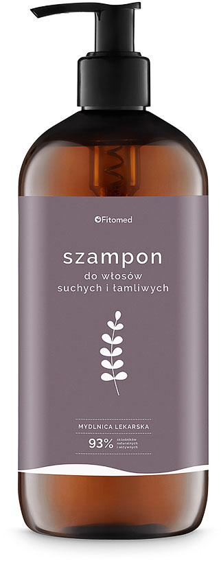 fitomed mydlnica lekarska szampon ziołowy do włosów suchych i normalnych