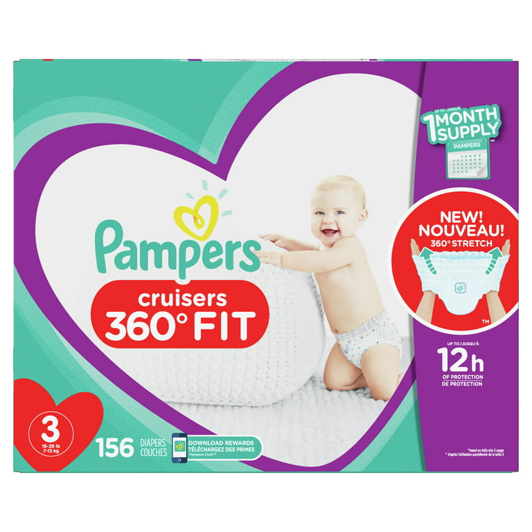active fit pampers 3