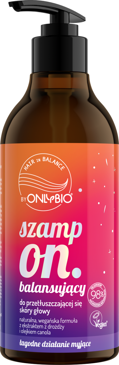 onlybio szampon do włosów przetłuszczających się natura