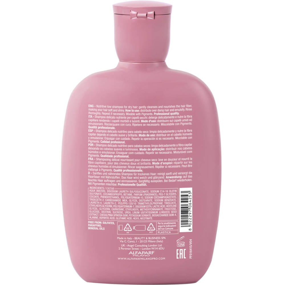 alfaparf semi di lino moisture szampon sklad