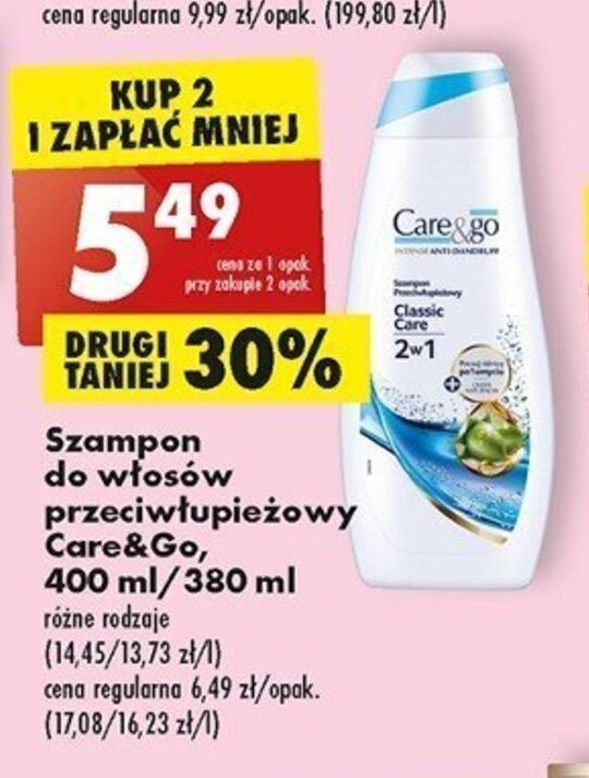 szampon care go skład