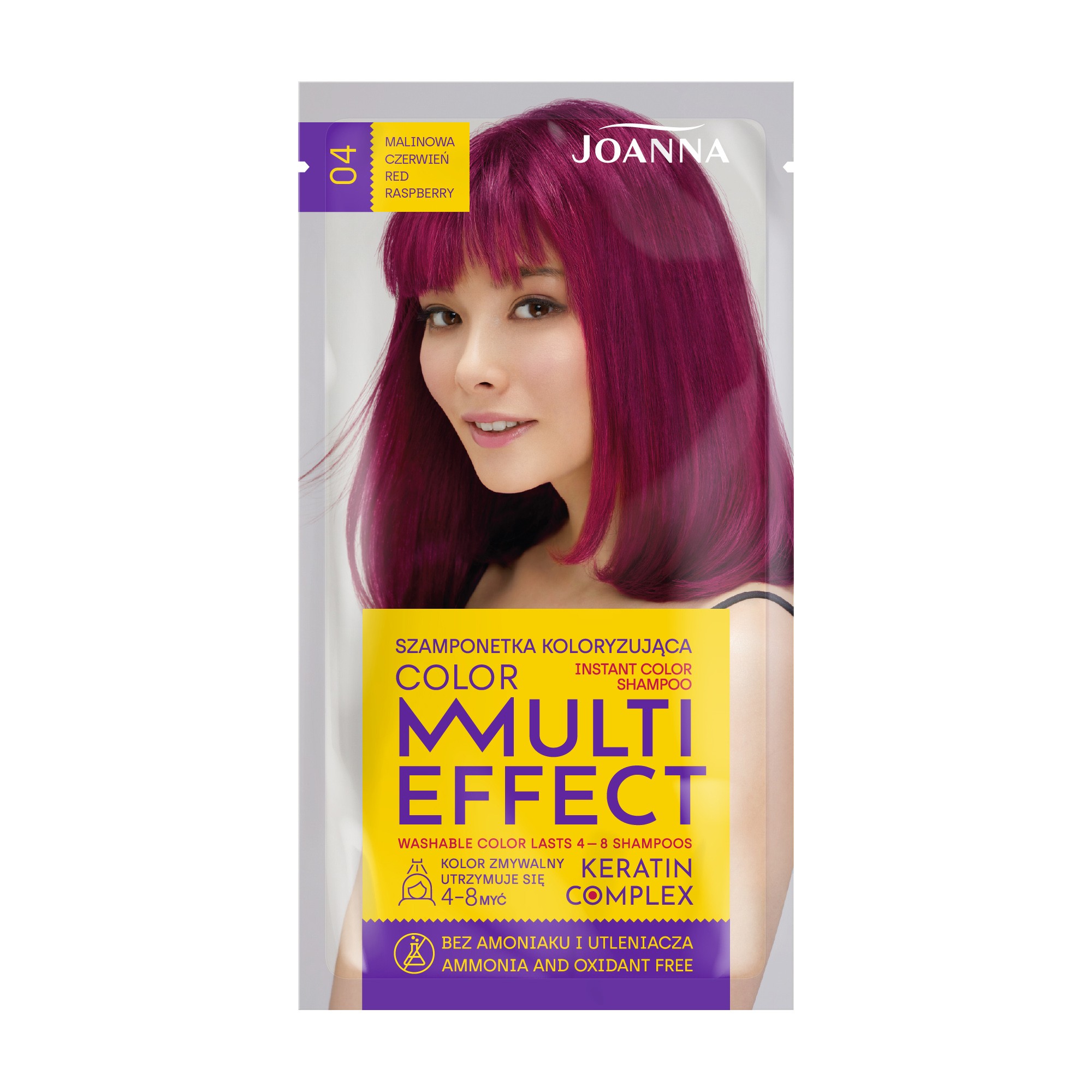 joanna multi effect color keratin complex szampone 4 wizaż